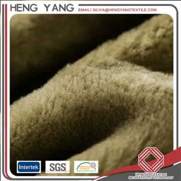 Stable Quality Fabric Sheep Fur Pelts Sheared Merino Wool Lining For Coat Home Textile