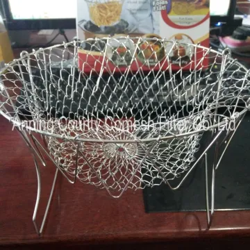 Stainless Steel Chef Frying Basket For European