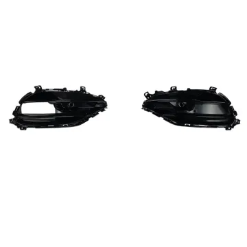 W176 A45 Car Body Kits: Gloss Black Bumper Grills for Mercedes-Benz A Class (2016-2018)