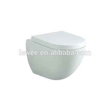 Good quality european standard ceramic wall hung toilet LW-801