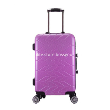 ABS+PC TROLLEY LUGGAGE with TSA lock 20"/24"/28"