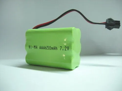 Aaa 650mah Nimh Battery Packs 7.2v High Temperature For Electronic Toys