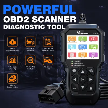 VDIAGTOOL VD30 Pro: OBD2 Code Reader & Scanner for Car & Truck Diagnostics