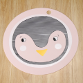 Silicone Baby Placemat Soft Silicone Place Mat for Kids Table Placemat Supplier