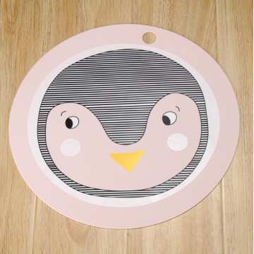 Tapis de placement en silicone doux pour table de table pour enfants