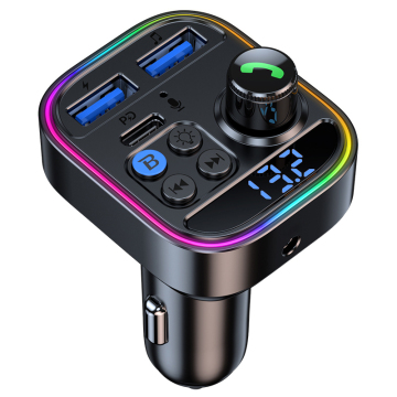 5V 2USB LED Car MP3 Player with Wireless FM Transmitter and PD30W Charger