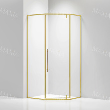 Душевая комната из нержавеющей стали с минималистской душевой комнатой