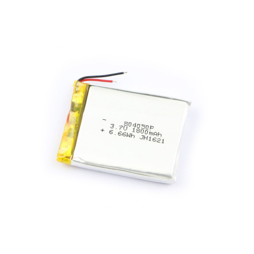 804050P 1800mAh 3.7v rechargeable Lipo battery