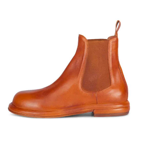 Stylish Men's Leather Short Boots for Everyday Wear