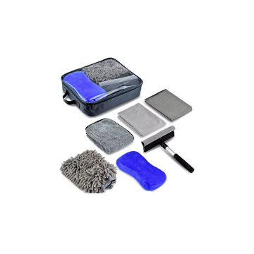 Popular 7-Piece Car Wash and Care Cleaning Towel Combo
