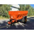 Agricultural fertilizer throwing truck