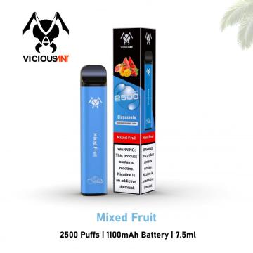 Disposable Vape Pen 2500 Puffs Vicious