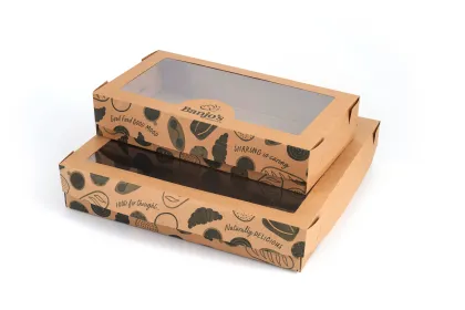 Custom Cake Boxes with Window for Bakery