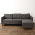 Manual Recliner Fabric Corner Sofa