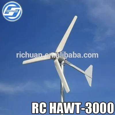 new turbine-generators china wind horizontal turbine 3kw