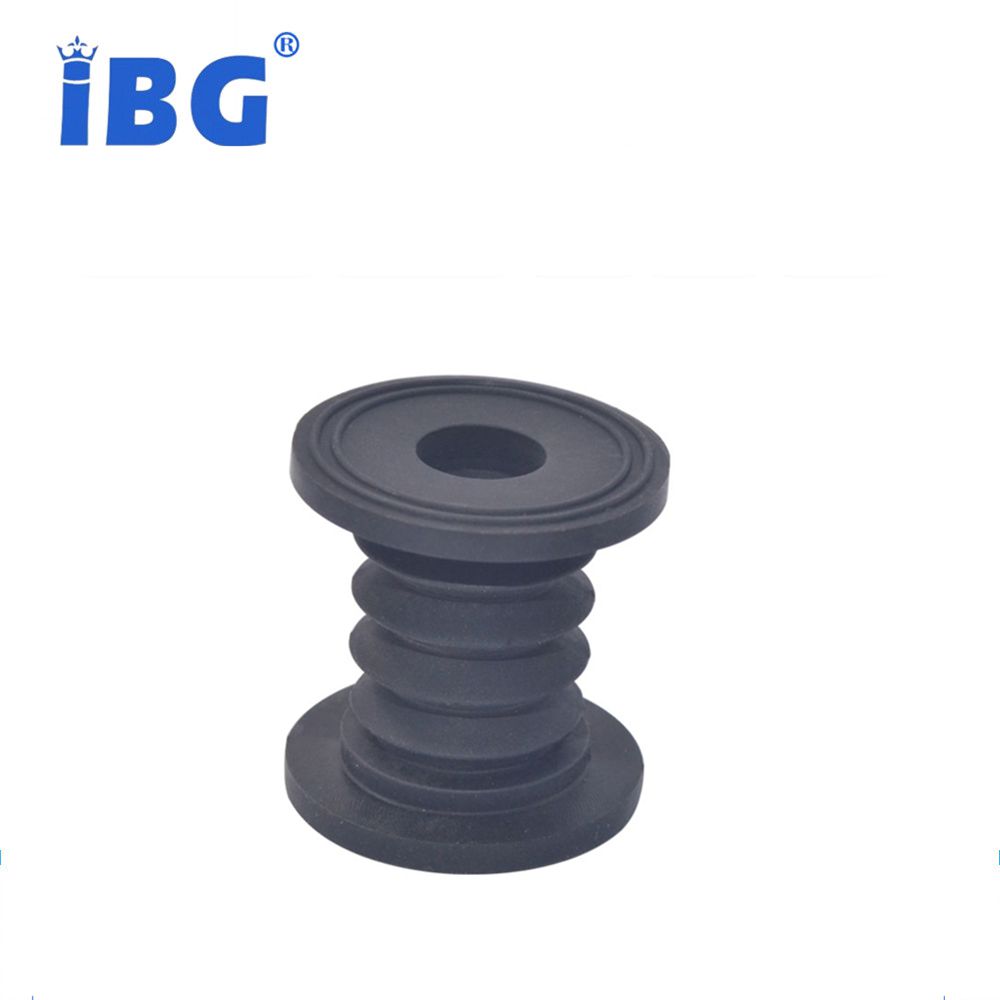 Flexible Corrugated Rubber Bellows With Flange