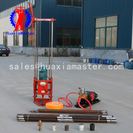 QZ-2D three phase electric sampling drilling rig / backpack portable diamond core drill rig