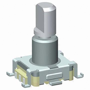 11mm Incremental Encoder with SMT Type, Miniature Body, Thin Bushing with Screw for Home Appliance