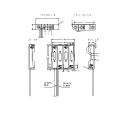 4 x 1,5V AA Batterilhållare Case Box Wire Leads