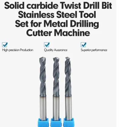 Carbide Twist Drill Bit Hole for through hole
