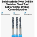 Drilling Tools Internal Cold Solid Carbide Twist Drill