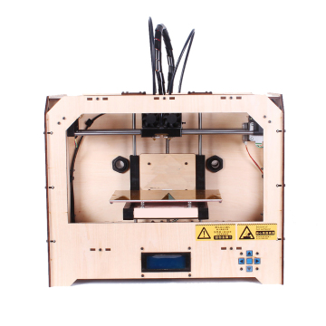 Economical ABS&PLA Dual-Extruder Desktop 3D Printer