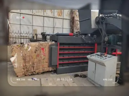 Advanced Waste Paper Baler for Waste Management