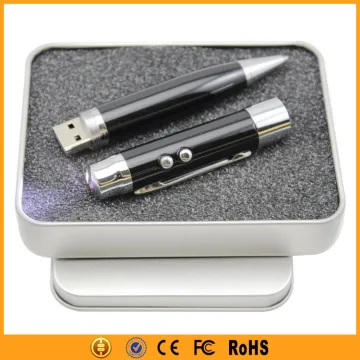 Wholesale Alibaba Fashion Pen Shape Metal Custom USB Pen