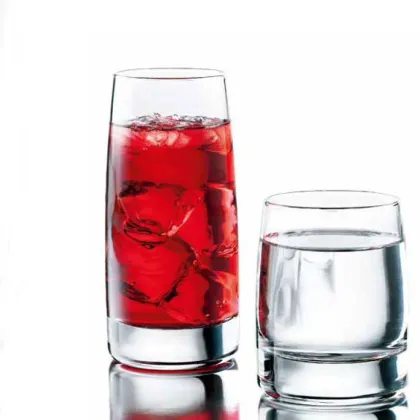 Libbey Crystal Drinking Glass Straight Highball