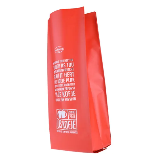 Back Seal Side Gusset coffee beans bag