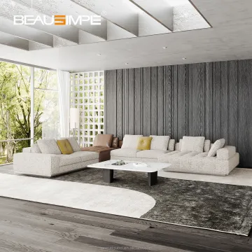 Luxury L-Shape Living Room Sofa