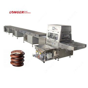 Chocolate Enrober Machine for Coating and Tempering