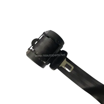 Universal Car Bus Single Seat Black 3 Point Automatic Shrinkage Seat Belt