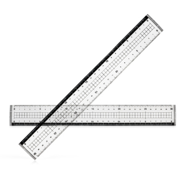 High Quality 30cm Straight Ruler Stationery: Japanese Office and School Supply