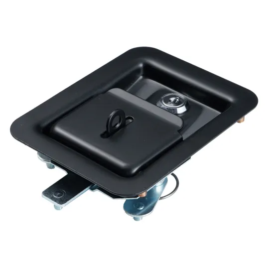 Flammable Safety Cabinet with Recessed Lockable Paddle Lock and 3 Point Locking