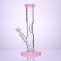 30 cm/11,8 pollici, occhiale hippies, bong da beche di vetro, tubo d'acqua di vetro borosilicato, bong di vetro, cavello di vetro