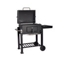 Utomhus stort kol BBQ Barbecue Grill Meat Smoker