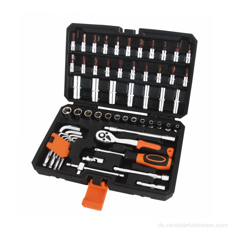 56pcs Socket Wrench Tool Set Hand Tools Set Set Handwerkzeuge