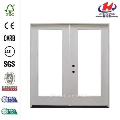 Alamo White Primer Inswing Fiberglass Patio Door