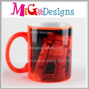 Wholesale Large Color Ceramic Lovely Decorative Ceramic Mugs