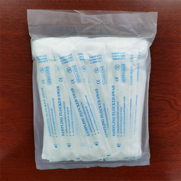 Disposable medical cotton swab