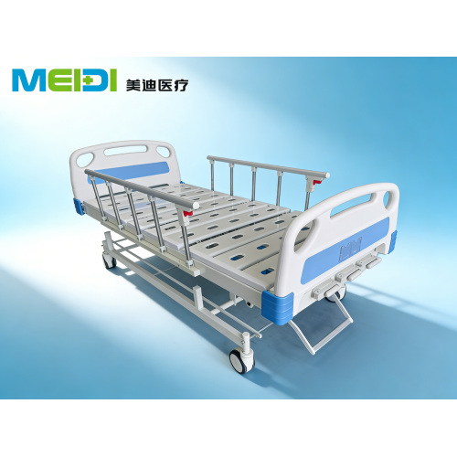 Cost-Effective Perforated 3-Crank Hospital Bed for Clinics, Hospitals and Nursing Homes