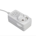 Adaptateur de fiche interchangeable 12V 5A AC CC