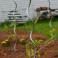 Estacas de tomate de arame de suporte em espiral para jardim