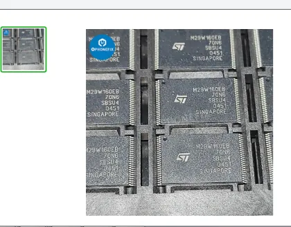 M29W160EB70N6E M29W160EB Car Flash Memory IC Chip