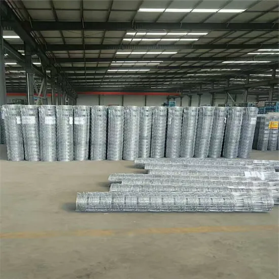 Hot Dipped Galvanized No Climb Field Fence