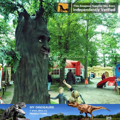 MY Dino-O23 Christmas animatronic fairy tale talking tree