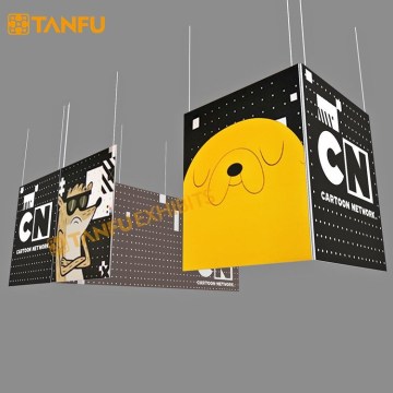 TANFU Sky Box Customized Shape Sign for Trade Show