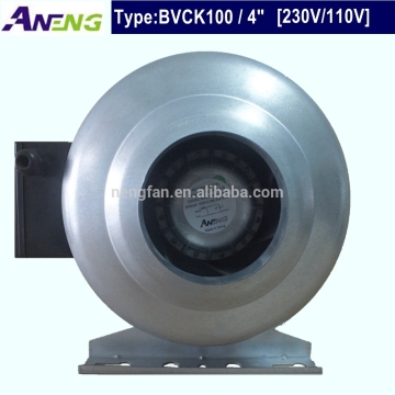 IP44 High Protected 4 นิ้วพัดลมไอเสียท่อสำหรับการระบายอากาศด้วยตัวเรือนใหม่