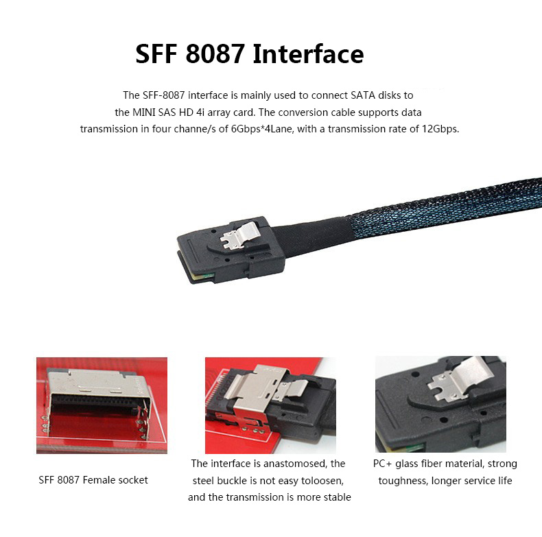 Sff-8087 Cable